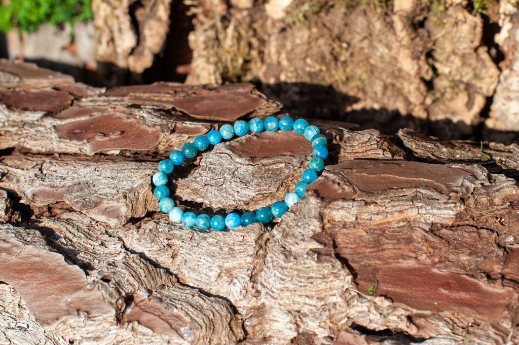 bracciale apatite blu