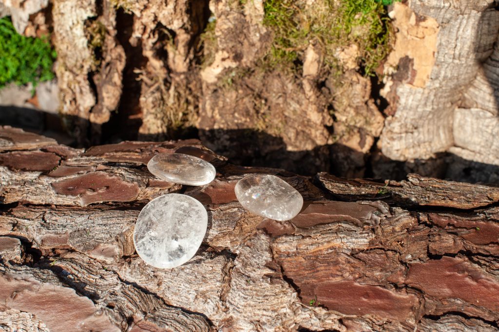 cabochon quarzo ialino